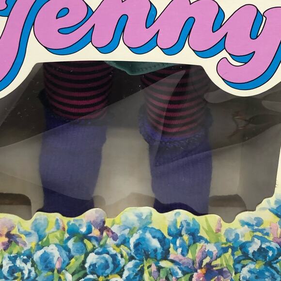 Vintage 1984 Fisher-Price My Friend Jenny Doll - Purple and Teal - Picture 4 of 8